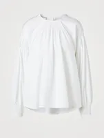 Clarke Cotton Loose-Fit Blouse