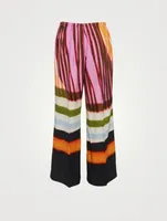 Puvis Printed Wide-Leg Pants