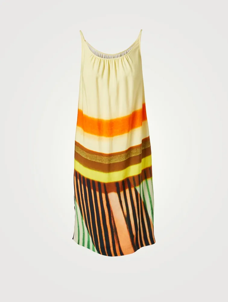 Diako Printed Slip Dress