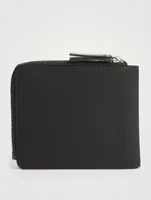 Studded Nylon Zip Wallet
