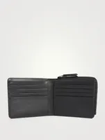 Studded Nylon Zip Wallet