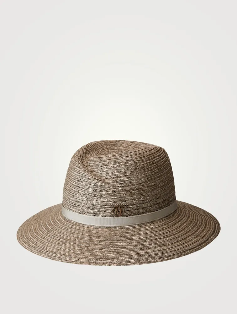 Virginie Straw Fedora Hat