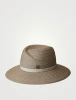 Virginie Straw Fedora Hat