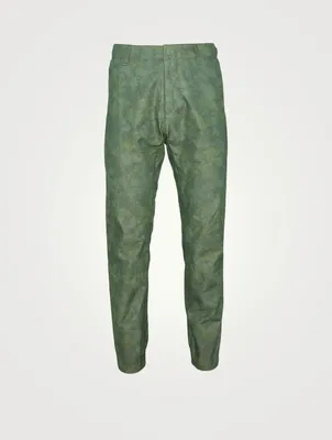 Tech Articulated Cotton Chino Pants