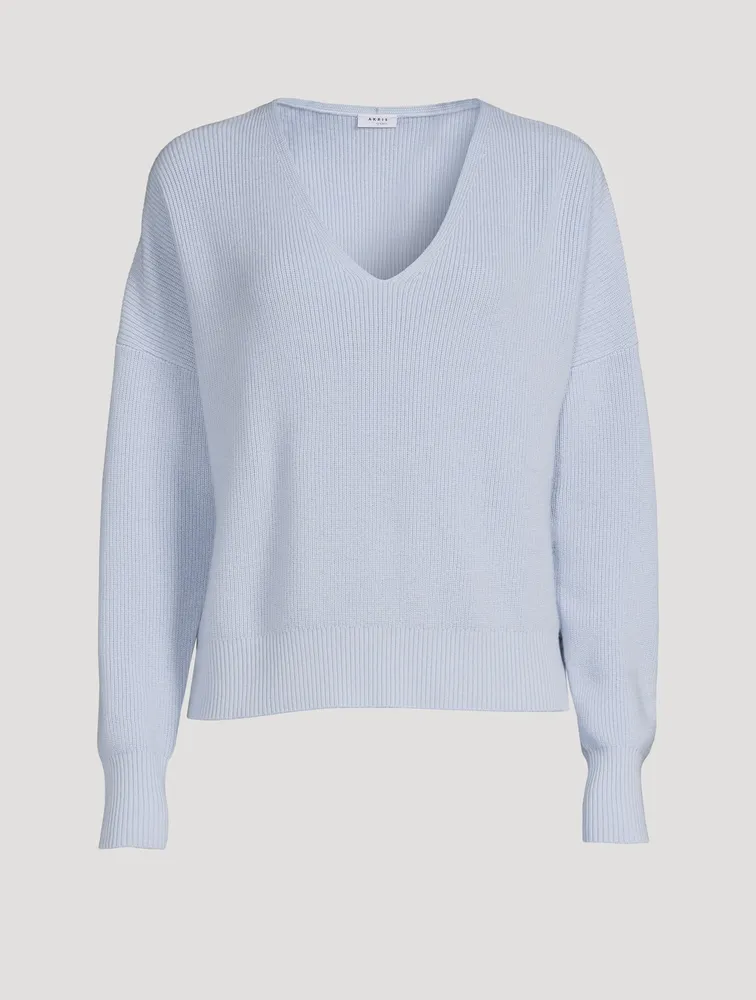 Cashmere V-Neck Sweater