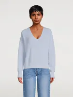 Cashmere V-Neck Sweater