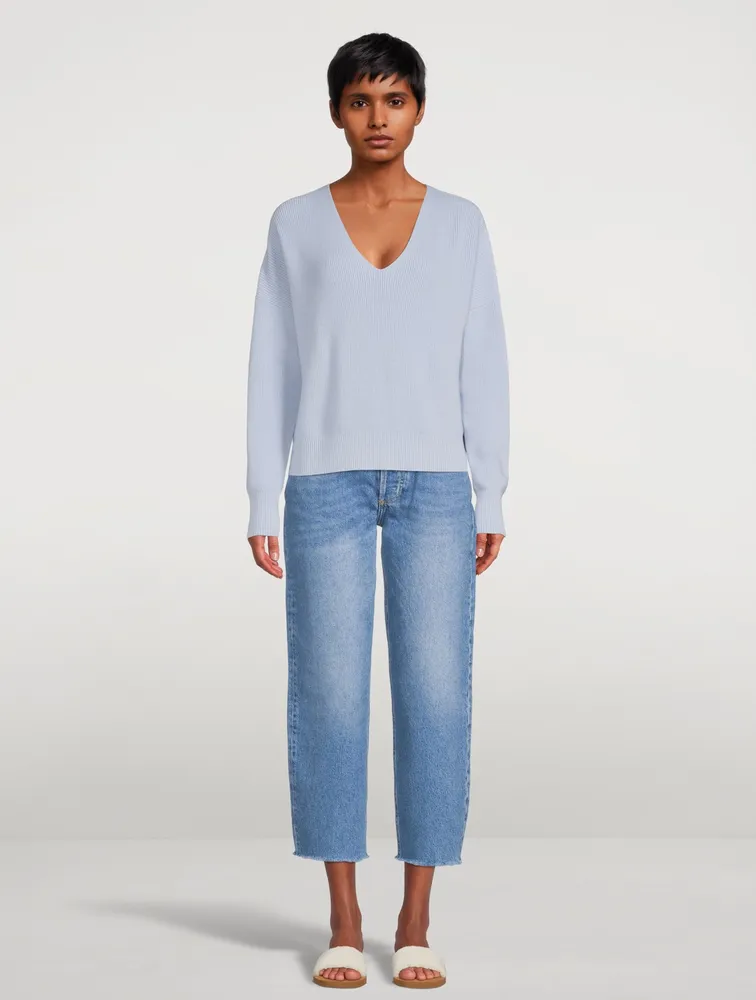 Cashmere V-Neck Sweater