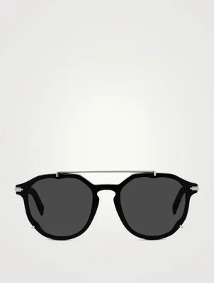 DiorBlackSuit RI Round Sunglasses