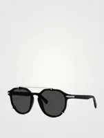 DiorBlackSuit RI Round Sunglasses