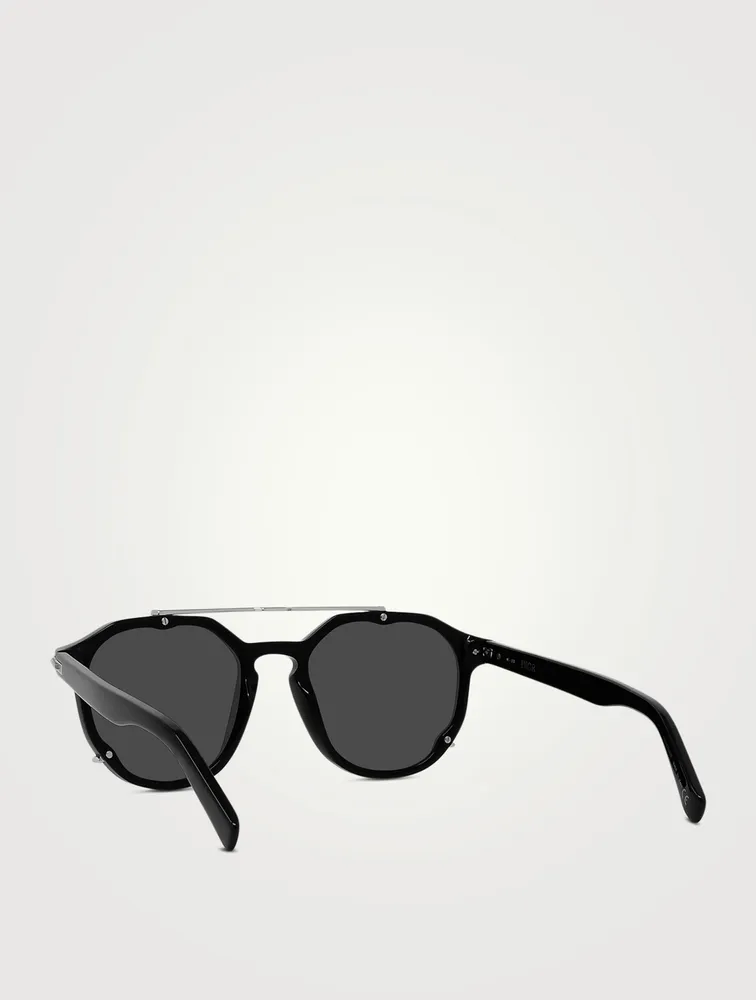 DiorBlackSuit RI Round Sunglasses