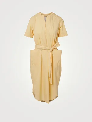Mirka Short-Sleeve Midi Dress