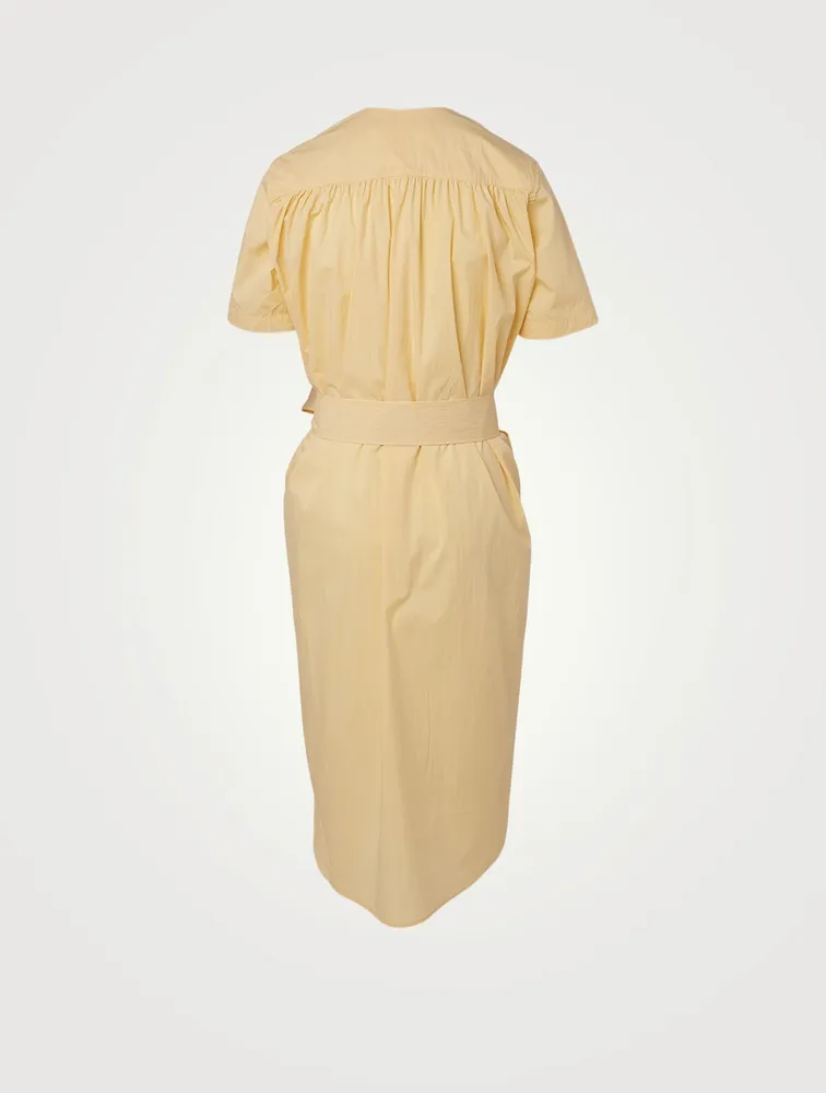 Mirka Short-Sleeve Midi Dress