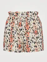 Camille Shorts Leopard Print