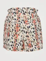 Camille Shorts Leopard Print