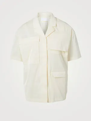 Liane Short-Sleeve Boxy Shirt
