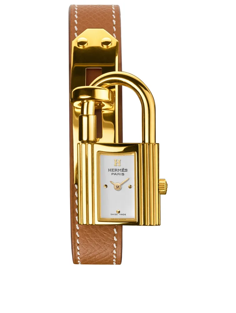 Kelly PM Single Tour Leather Strap Watch, 20 x 20mm