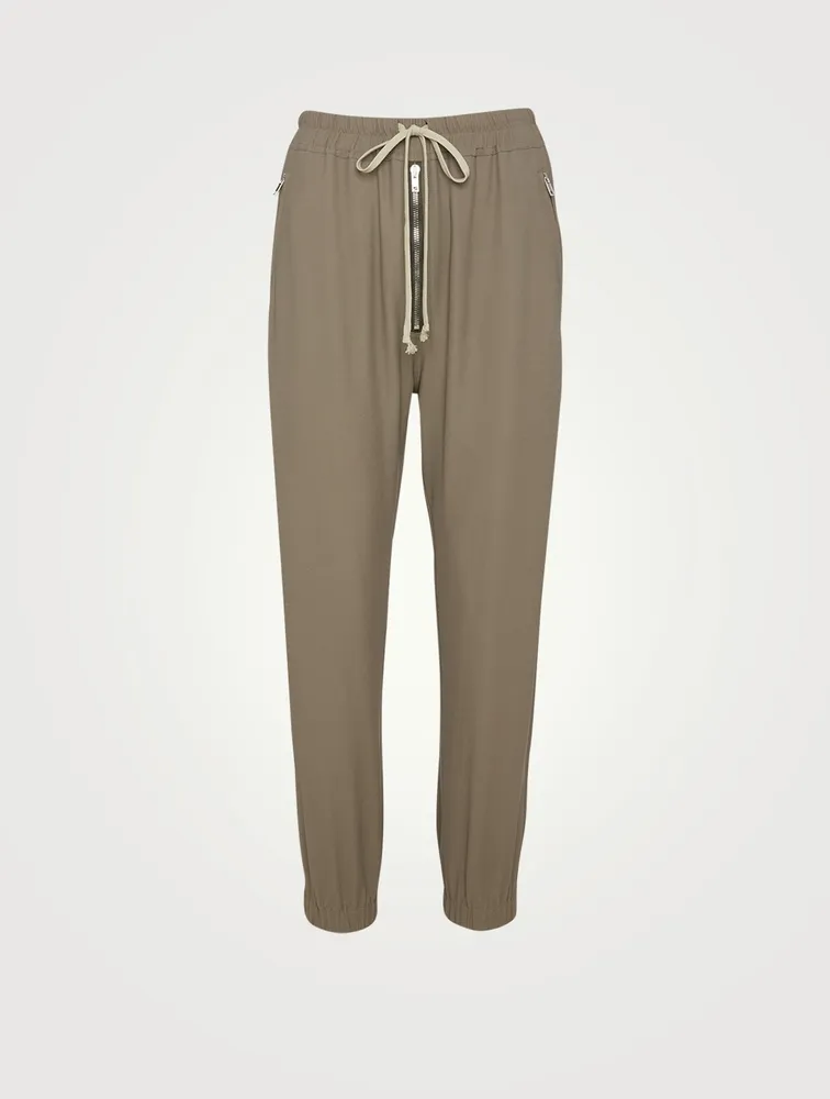 Cady Crepe Track Pants