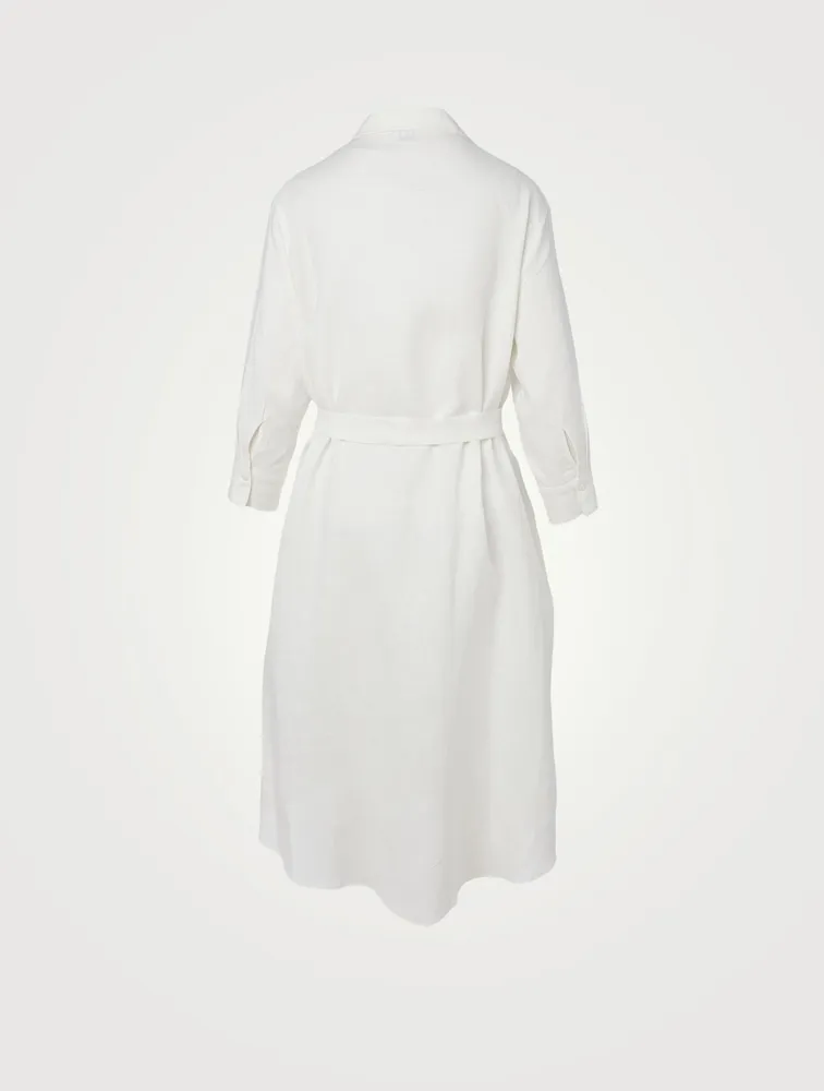 Linen Shirt Dress