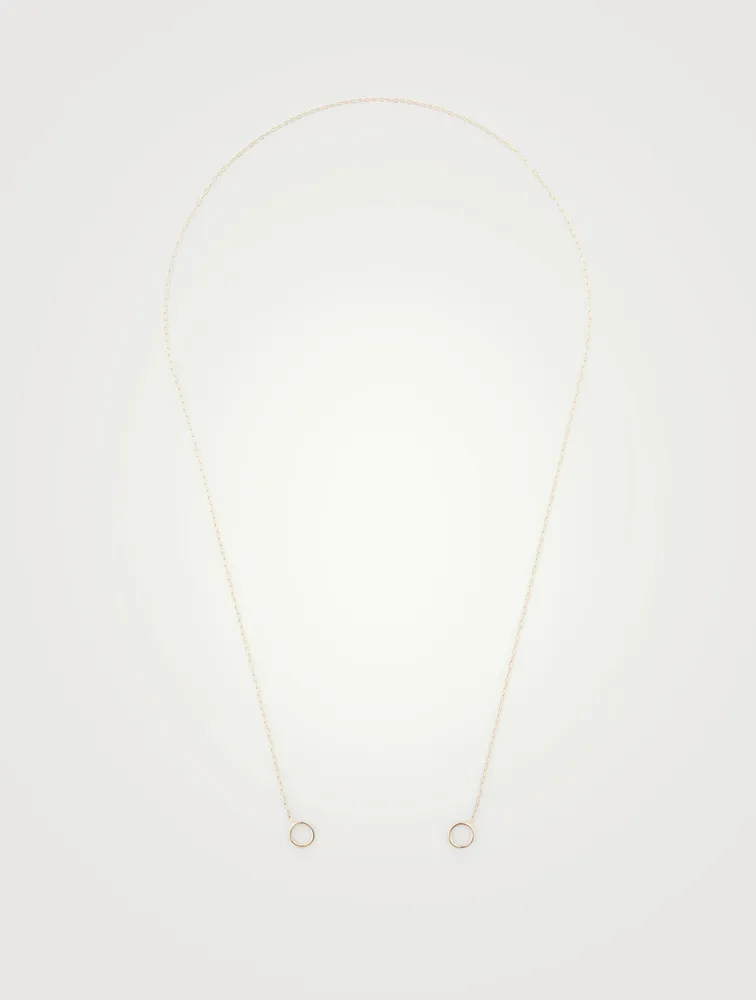 14K Yellow Gold Fine Square Link Chain