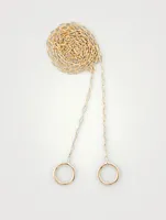 14K Yellow Gold Fine Square Link Chain