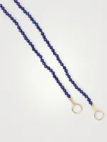 Lapis Itty Bitty Strand With 14K Yellow Gold Loops