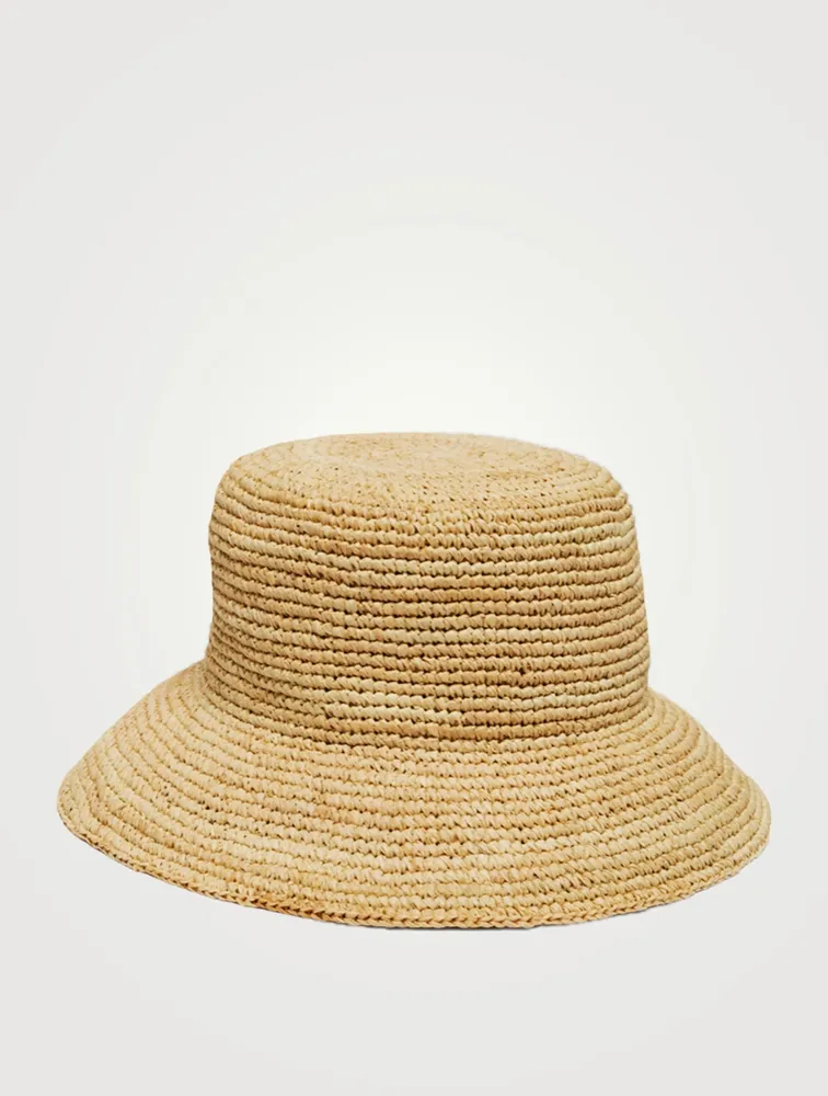 Cannes Straw Bucket Hat