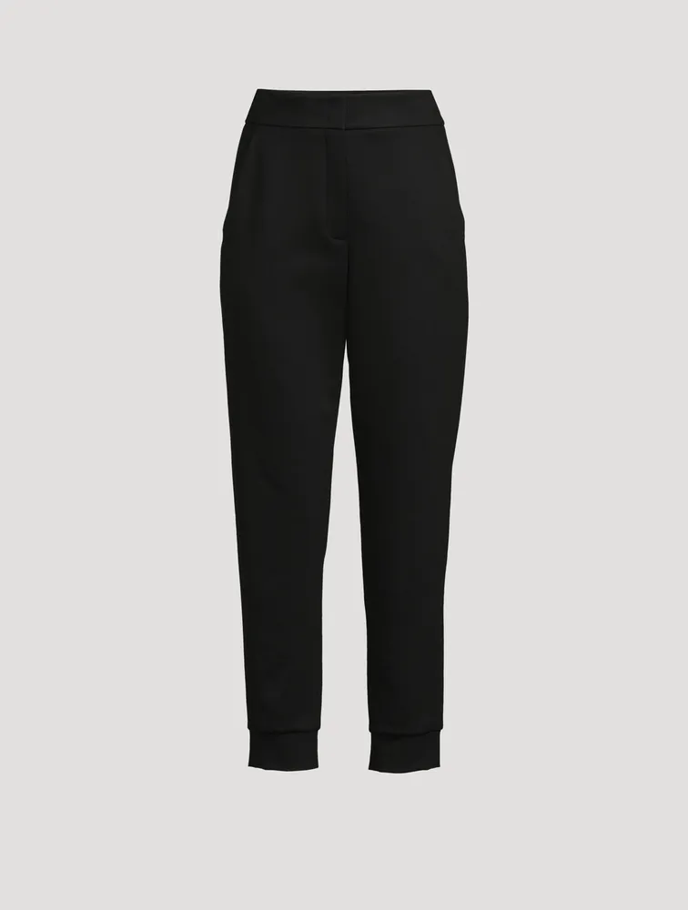 Viscose Stretch Jersey Jogger Pants