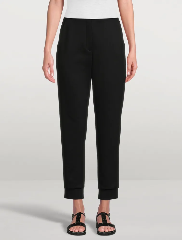 Viscose Stretch Jersey Jogger Pants