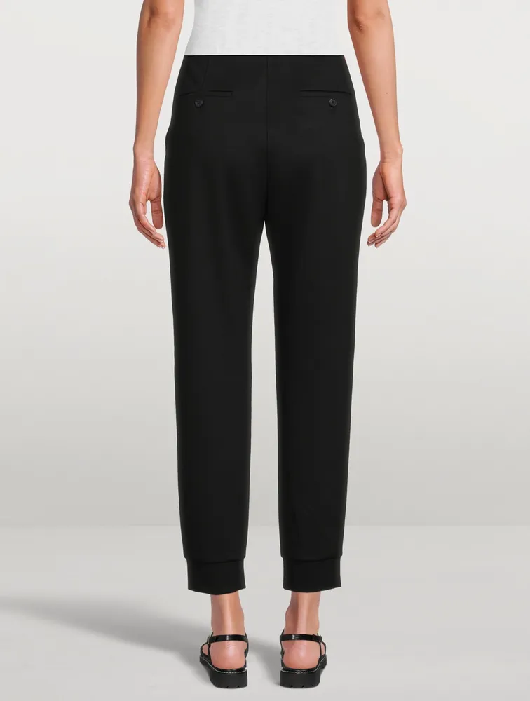 Viscose Stretch Jersey Jogger Pants