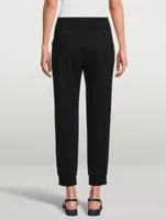 Viscose Stretch Jersey Jogger Pants