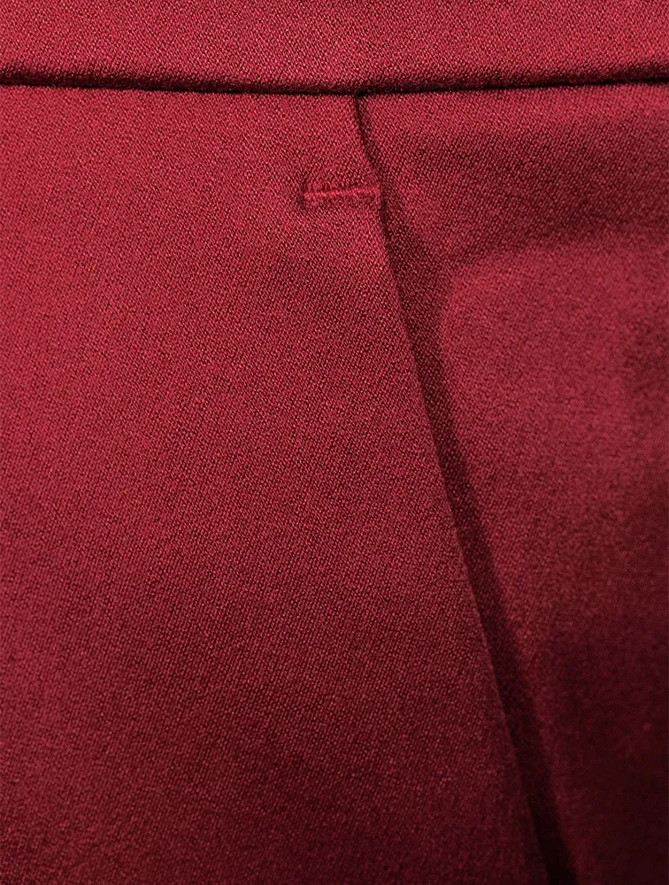 Cropped Bootcut Pants