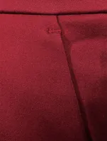 Cropped Bootcut Pants