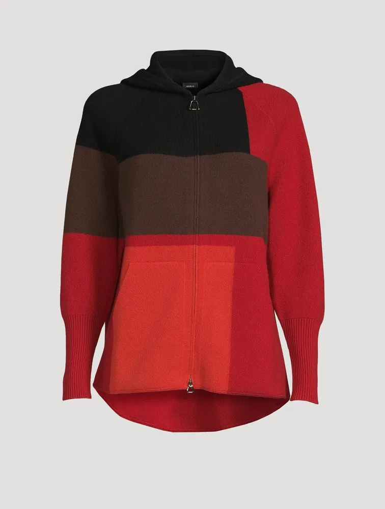 Cashmere Colourblock Hoodie