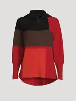 Cashmere Colourblock Hoodie