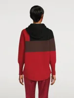 Cashmere Colourblock Hoodie