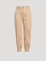 The Nico High-Waisted Utility Jogger Pants