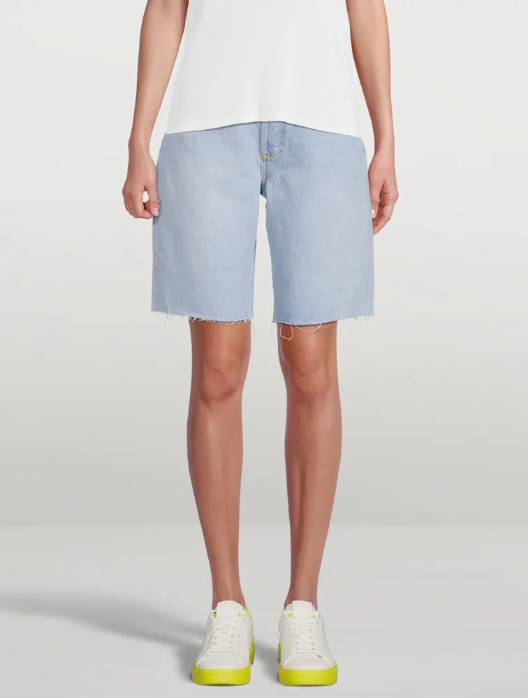 The Bradley High-Waisted Long Shorts