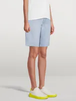 The Bradley High-Waisted Long Shorts