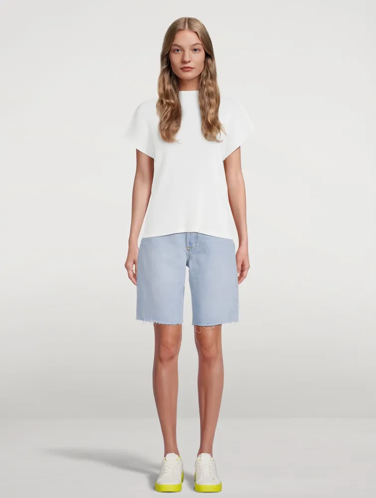 The Bradley High-Waisted Long Shorts