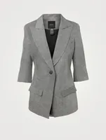 Three-Quarter Sleeve Blazer