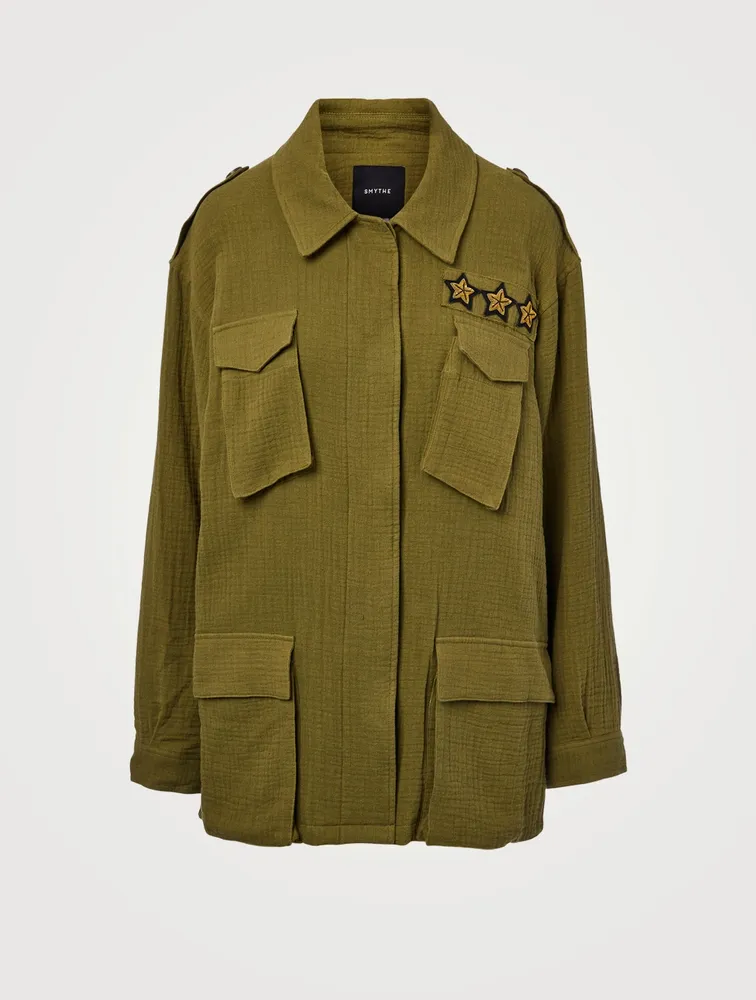 SMYTHE Oversized Surplus Jacket | Yorkdale Mall