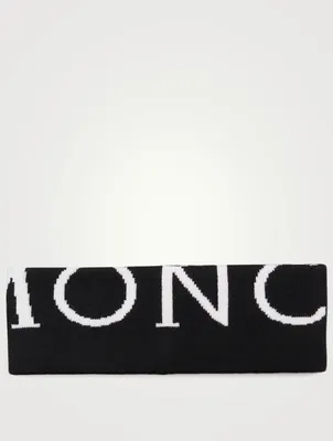 Wool Knit Logo Headband