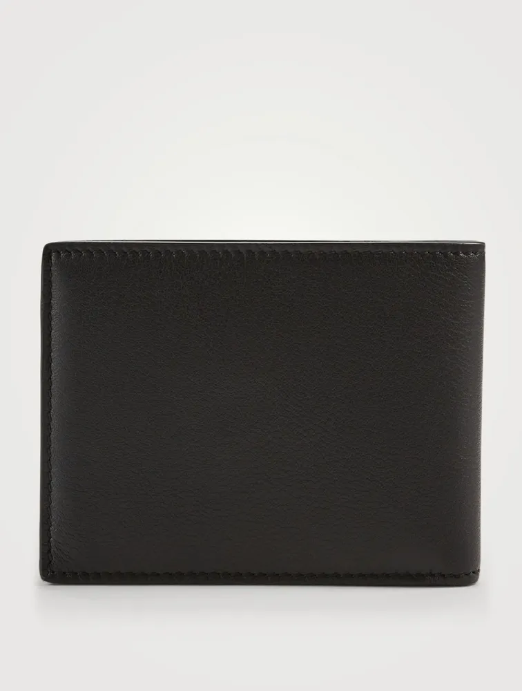 Gancini long leather wallet