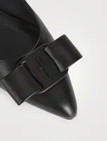 Viva Leather Slingback Flats