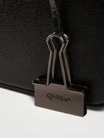 Mini Diag Leather Crossbody Bag