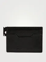 Leather Card Holder With Logo