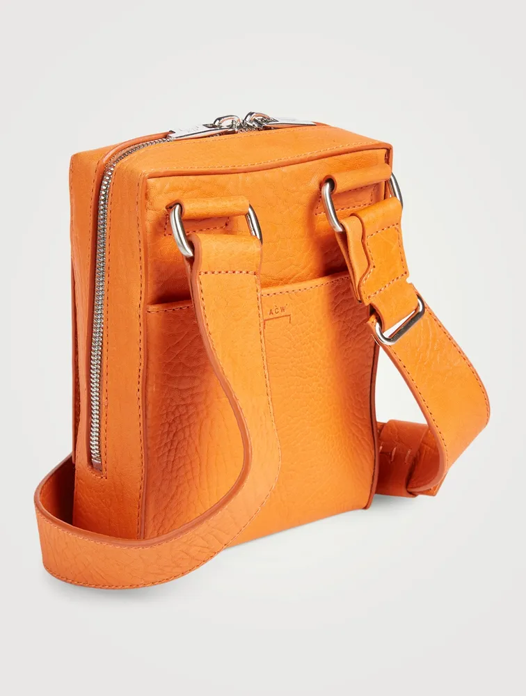 Convect Leather Crossbody Bag