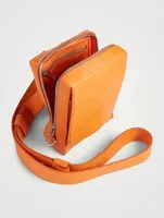 Convect Leather Crossbody Bag