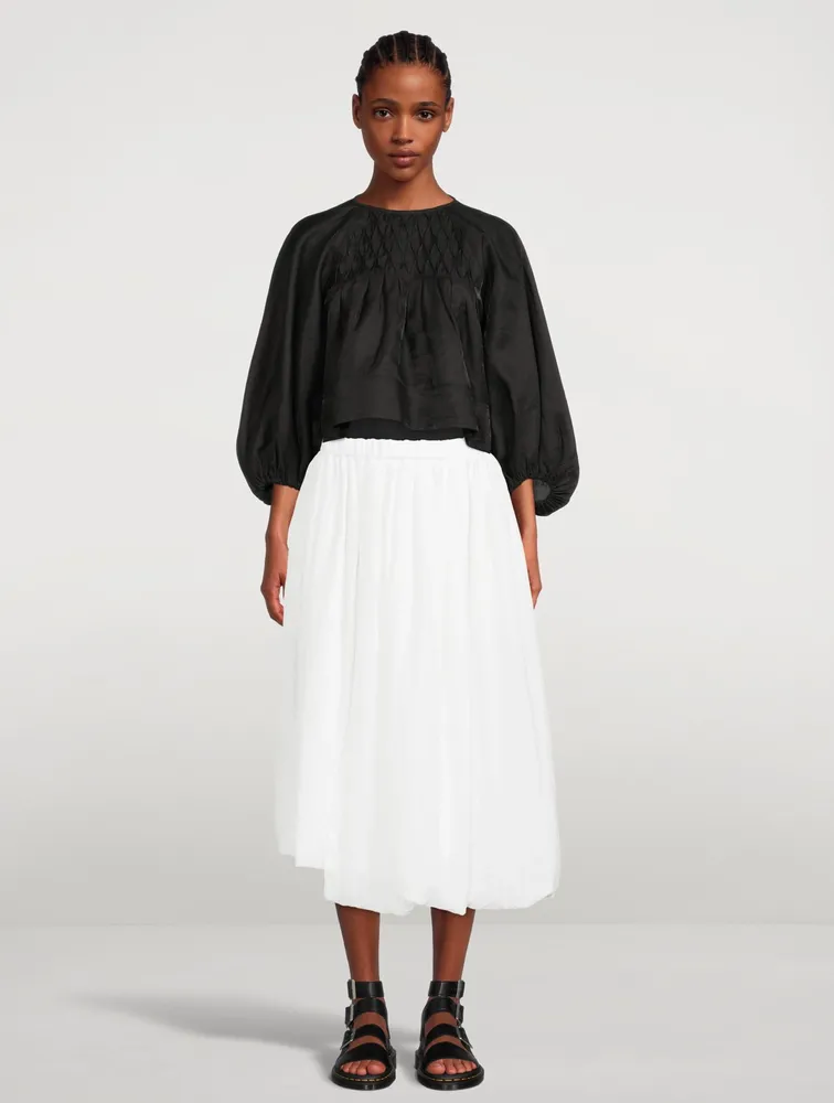 Georgette Midi Skirt