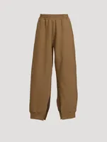 Cotton Split Sweatpants